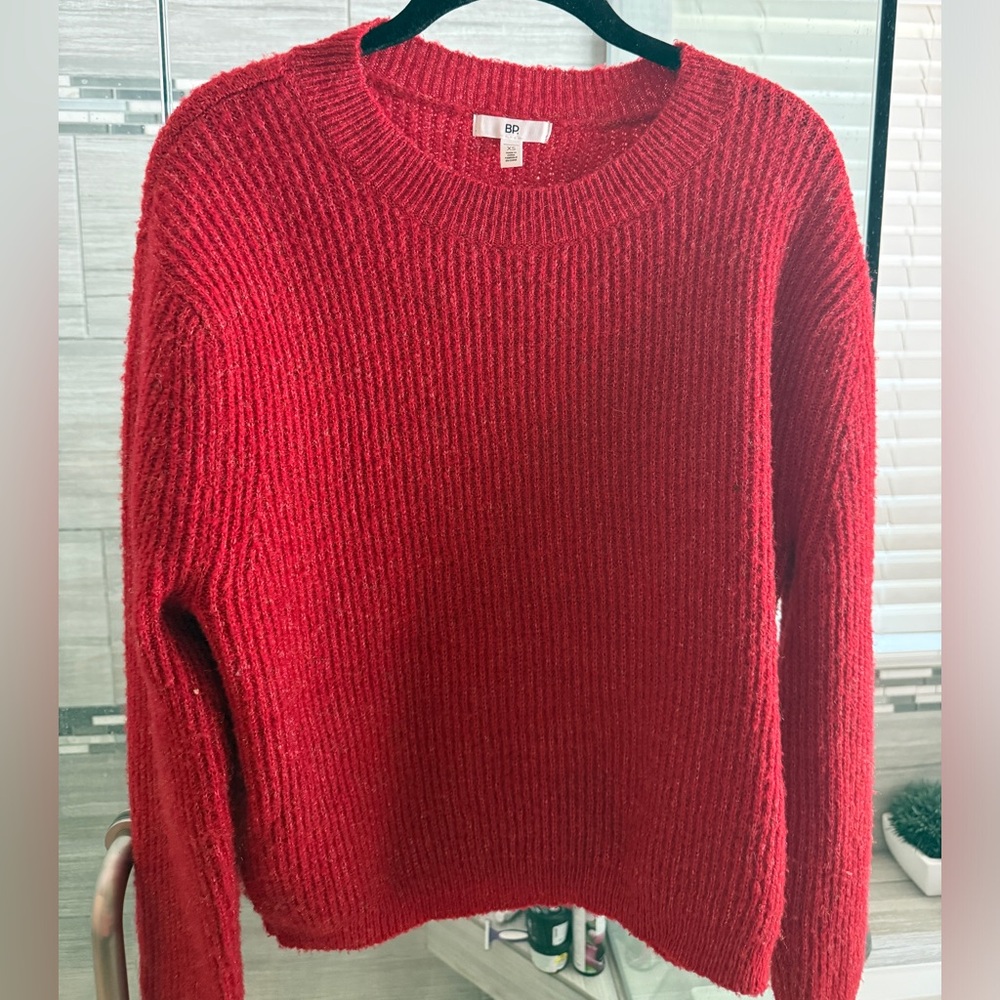 Nordstrom Red Sweater